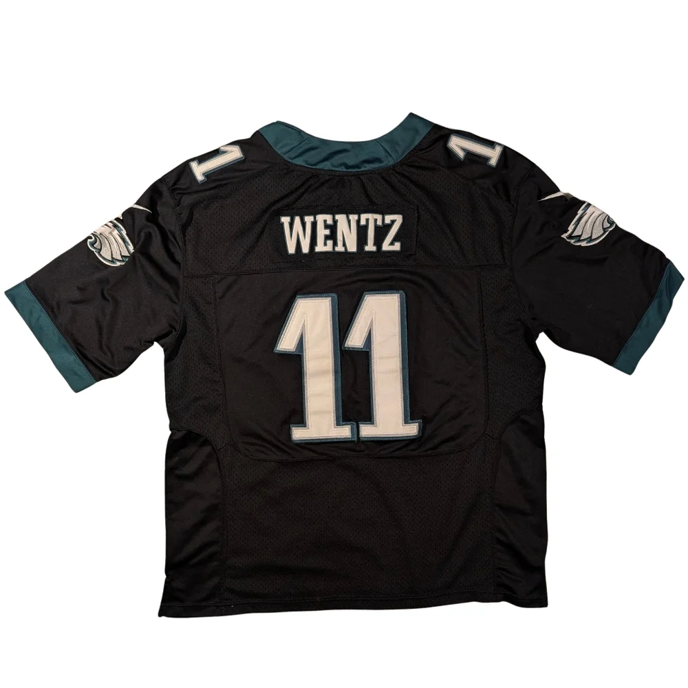 Nike On Field Philadelphia Eagles Carson Wentz Stitched Jersey Men's 2XL (56)